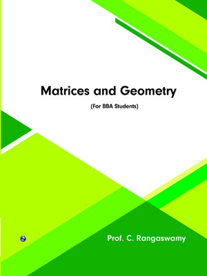 cover image of Matrices and  Geometry